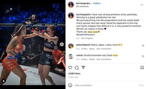 karina pedro mma|Crowd left stunned after two MMA fighters kiss during。